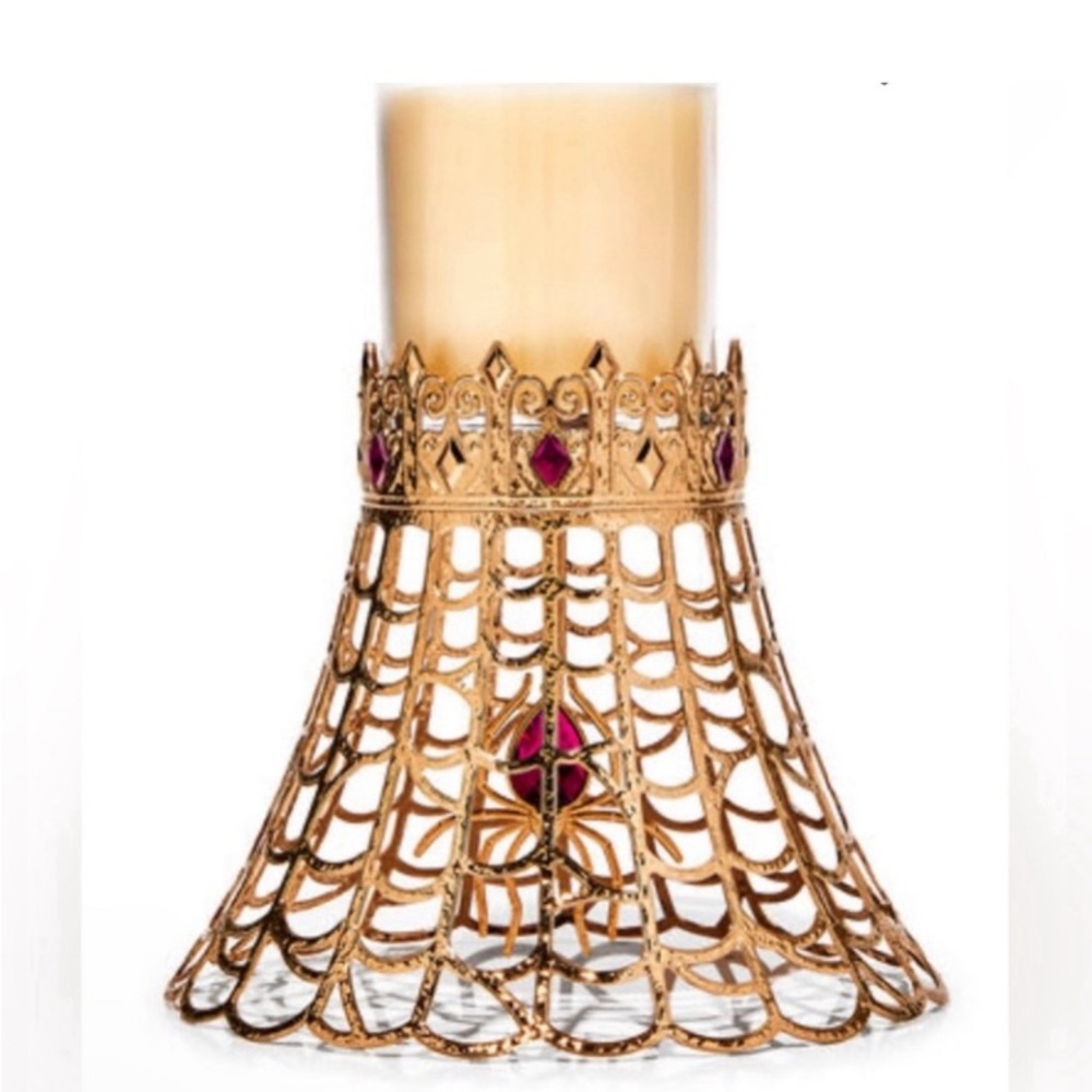 Bath And Body Works Spider Web Single Wick Candle Holder 2023 Halloween NEW